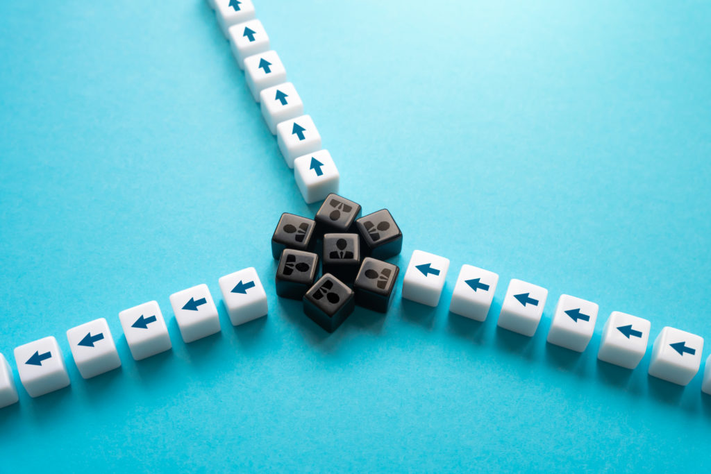 Two ways of development of events. Use the services of intermediaries. Business expansion. Help develop new markets. Corruption and crime.